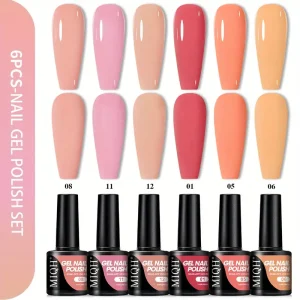 [8ml Metallic Nail Polish] 8ml Metallic Nail Polish | Mirror Effect Red Golden Silvery Long Lasting No Need Lamp DIY Nail Art Varnish for Nails Home Salon Manicure