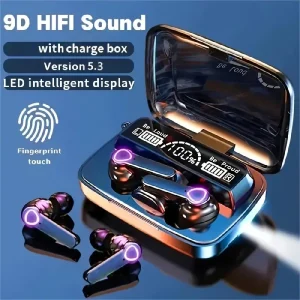 A6S True Wireless TWS Earphones, HiFi Stereo, Mini Earphones, Long Battery Life And Low Latency, Type-C Charging With Built-in Condenser Microphone, Suitable For Gaming And Sports