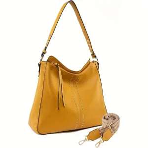 [Stylish Shoulder Bag for Women] Stylish Multi-Piece Set Shoulder Bag for Women, Versatile And Trendy, Featuring Crossbody Bag And Sophisticated Tote, Perfect for Gifting