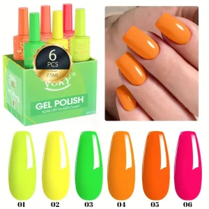 [Nude Gel Polish] 12 Nude Colors MEET ACROSS 7ml Soak Off Gel Nail Polish | Fragrance-Free Formula, Lasting Rubber Base Varnish for Smooth Application & Easy Removal, Professional Nail Art, Sleek Bottle Design, Smooth Finish