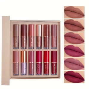 6pcs, Crayon Lipstick, Matte Lipstick, Easy Coloring Lipliner, Durable Easy Coloring Moisturizing Lipstick