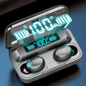 High Fidelity Bass In Ear Headphones, Wireless Earbuds, Touch Sensitive, with Noise Cancelling Microphone, Type-C Charging Case, Compatible with Various Mobile Phones, Suitable for Running, Cycling, Skateboarding, And Calling