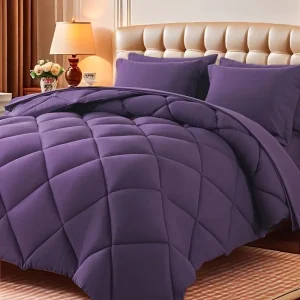 [Soft Fleece Blanket] Extra Large Soft Fleece Blanket - 1pc Reversible Winter Bedspread/Throw | 100% Polyester, Machine Washable - Beige, Brown, White, Black, Gray, Red - Cozy Bedding for Queen/King Size Beds - Modern Home Decor in Neutral Tones - Ideal H