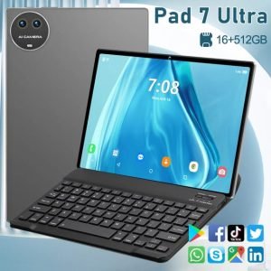 10.1&quote; ROENLLCE Android Tablet with 4GB RAM + 32GB ROM, 1280x800 IPS Display, Dual Camera, Stereo Speakers, Thin and Lightweight for Entertainment & Office Use - No Charger Included, Entertainment Tablet | Slim Tablet Design | Touchscreen Display, Tablet,