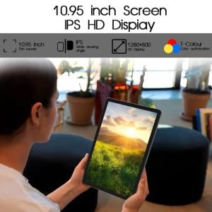 10.1&quote; ROENLLCE Android Tablet with 4GB RAM + 32GB ROM, 1280x800 IPS Display, Dual Camera, Stereo Speakers, Thin and Lightweight for Entertainment & Office Use - No Charger Included, Entertainment Tablet | Slim Tablet Design | Touchscreen Display, Tablet,