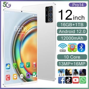 ROENLLCE 7-inch Android 13, 4GB 2g + 2g - memory expansion RAM + 32GB ROM, cute bear appearance anti-fall protective leather case, support 1TB ROM memory expansion, 3500mAh battery, HD 1024 * 600IPS screen, dual camera, WIFI tablet, Study Tablet, Travel