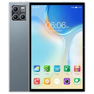 Teclast P30 WiFi Tablet 10.1-inch IPS Pad 4GB+8GB RAM 128GB ROM, 16:10 Screen Ratio, Unisoc T606 Octa-core CPU Mali-G57 GPU Support 1TB TF Card Extension, Android 15 WiFi Tablet 6000mAh Battery Type-C charging