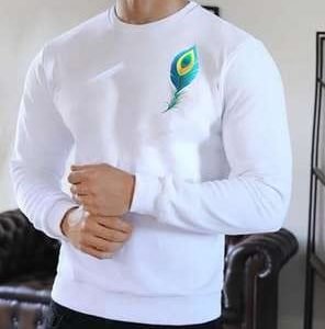 [Ideal Gift] 4pcs Men's Hunting & Graphic T-Shirts - Long Sleeve Casual Crewneck Shirts with Deer, Duck, Turkey & Dog Hunting Designs, Durable Polyester Knit Fabric, Slight Stretch, Machine Washable, All-Season Comfort for Fall/Winter Hunting Trips & Casu