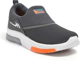 Men's Low-Top Sneakers - PU Upper & PVC Sole, Lace-Up Casual Shoes with Cushioned, Breathable Low-Top Design - Black/Grey/Beige - Versatile for Gym, Office, Casual Attire - Durable Modern Sneakers