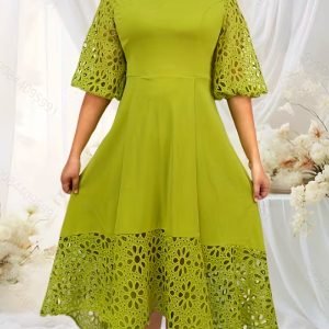 Women'S Elegant Sequin Spliced Formal Evening Gown - V-Neck Short Sleeve A-Line Mermaid/Trumpet Silhouette with Contrast Sequin Patchwork, Floor-Length or Short Length