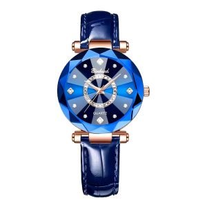 Authentic POEDAGAR Night Glow Ladies Watch Female Student Calendar Ultra Thin Quartz Watch, Casual Timepiece, Ladies Wristwatch, Minimalist Watch, Stylish Wristwatch, Lightweight Construction, Durable Watch, Quartz Movement, Thin Wristwatch, Professionals