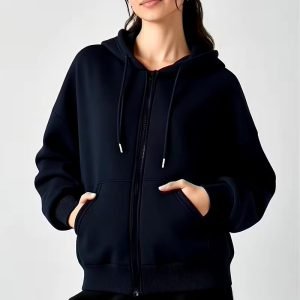 [Cozy Leopard Print Hoodie] Sanrio Women's Cozy Leopard Print Hoodie - Soft Polyester Blend, Casual Long Sleeve Pullover with Color Block Design, Perfect for Fall & Winter