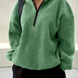 Women's Fashion Autumn/Winter Casual &quote;Kitten&quote; Plush Pocket Hooded Sweatshirt with Stand-Up Ears Design