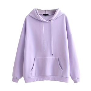 Sanrio American Retro Trend Brand Autumn and Winter Fun for hello kitty Letter Love Print Plaid Long Sleeve Open Cardigan Hooded Top Women'S Hong Kong Style Loose BF Lazy Style Versatile Fashionable Hat Sweater Jacket