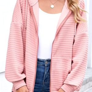 [Burgundy Collar Jacket] Women's Burgundy Collar Jacket - Retro Notch Coat with Black Piping Trim, Structured Fall Outerwear, Machine Washable Casual to Dressy Blazer for, Parties & Casual Attire No