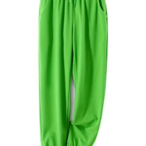 Women's High-Waisted Tapered Wide-Leg Trousers, High Waist Trouser Pants with Drawstring Waist & Cuffed Hem, Relaxed Flared Leg & Fitted Silhouette, Casual to Formal Wear, Medium Stretch, Solid Beige, All-Season Pants for Everyday & Formal Events, Machine