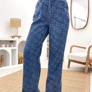 Women's Winter Wool Wide-Leg Pants for height & - Straight-Leg Trousers with Mom Fit 2025 New | Solid Color Winter Outerwear for, Semi-Formal & Daily Wear by Snow Evening | Non-Stretch Wool Pants