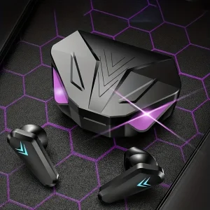1 Wireless Sports Earbud, Available in Various Colors, Equipped with a Charging Case, with a Battery Life of Up to 45 Hours. It Features Deep And Powerful Stereo Sound Effect And High-Definition Noise-Canceling Microphone