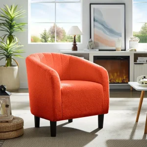 Sablyme 3-in-1 Convertible Sleeper Chair Sofa Bed, Convertible Sofa Bed with Pull- Out Bed, Adjustable Pull-Out Sleeper with Multi-Pocket Folding Design, Linen Fabric Sofa with Side Storage Pockets And Adjustable Backrest, for Living Room.
