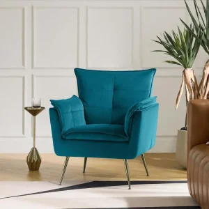 1pc, Lazy Sofa With Cushion Sofa, Small Living Room, Leisure Chair, Cream Small Sofa, Single Person