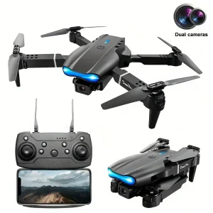 Drone With Intelligent Gimbal And Brushless 4K Camera For Aerial Photography, Remote Control With Display Screen, Intelligent Obstacle Avoidance, Lightweight And Foldable For Adult Beginners