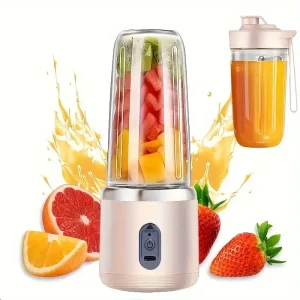[Portable Blender] Portable Blender | Multifunctional, Rechargeable, USB Dual Power, 36V, Food Grade PP Plastic, For Juice, Milkshake, Fruit