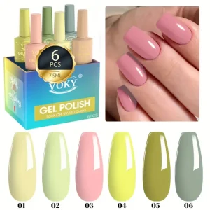 7ml Glitter Top Coat Brocade Powder Gel Polish - 2-in-1 Chameleon Color Shift /LED Soak-Off Nail Varnish, & Fragrance-Free, 0.25oz for Long-Lasting Sparkling Nail Art, Nail Polish Gel, LED Nails
